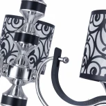 Подвесная люстра Arte Milano Florentia-4957 304957/3 Bk/Ni (220V, на цепи)