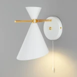 Бра Eurosvet Apart 70114/1 белый (220V, выключатель)