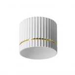 Точечный светильник накладной Wolta WSL-GX53/18WG под лампу GX53 Белый / золотой NIMB