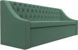 Диван кухонный прямой Мерлин (Зеленый/Рогожка) Лига Диванов арт.123197