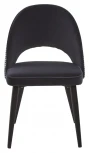 Обеденный стул M-City FLAVOUR BLACK, велюр