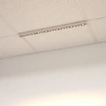 Линейный потолочный светильник LED прямоугольный SNAP-STARLINE-LASER-S600-13W Warm3000 (WH-BK, 80 deg, 48V) (Arlight, IP40 Металл) 031570