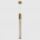 Подвесной светильник Crystal Lux LINEUP SP11W LED BRASS (220V, на проводе, круглые)