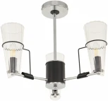 Потолочная люстра на штанге Arte Milano Napoli-328107 328107/3 CR.BK (220V)