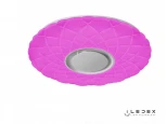 Потолочный светильник RGB круглый iLedex Sphere ZN-XU60XD-GSR-Y (220V, пульт управления, управление смартфоном, круглые)