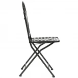 Стул Secret de Maison VICENZA (mod. PL08-1070-1-GBRN) черный/плитка "ASTRA" (металл)