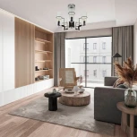 Потолочная люстра на штанге Arte Milano Napoli-328107 328107/5 CR.BK (220V)