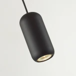 Подвесной светильник Odeon Light Cocoon 5060/1B PENDANT ODL24 313 черный/металл GU10 LED 4W (220V, на проводе)