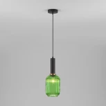 Подвесной светильник Eurosvet Bravo 50181/1 зеленый (220V, на проводе, круглые)