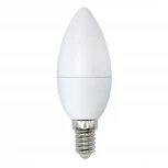 Лампочка светодиодная свеча белая E14 11W 6500K Volpe LED-C37-11W/DW/E14/FR/NR