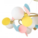 Подвесная люстра MyFar Flavia MR2301-9P (на тросе, шарики)