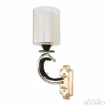 Бра Arte Milano Florentia-2237 302237/1W Bk/Gd (220V)