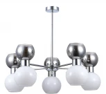 Потолочная люстра на штанге Thonet SLE1138-102-10 Evoluce (220V, шарики)