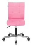 Кресло Бюрократ CH-330M розовый Velvet 36 крестовина металл хром