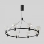 Подвесная люстра шарики Crystal Lux DUET SP56W LED BLACK