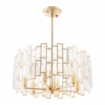 Потолочная люстра на штанге Arte Milano Sorrento-3209 373209/6/350/480 GD (220V, круглые)