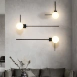 Настенный светильник (бра) В Виде Угла Linge L ImperiumLoft Linge01 (178015-26) (220V, шар)