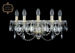 Бра Art Classic 10.11 10.11.5.165.XL.Gd.Sp (220V, хрусталь, подвески, подсвечник, свеча)