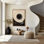 Потолочная люстра Escada Quant 10244/3 LED*140W White 10244/3LED (220V, пульт управления)