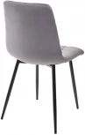 Стул CHILLI G062-40 серый, велюр / черный каркас М-City