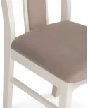 Деревянный стул Woodville Гроджин бежевый / молочный 528933
