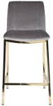 Барный стул Garda Decor 30C-DX-2091 GRE (Золото/Серый)