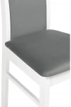 Деревянный стул Woodville Амиата серый / белый 528936