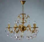 Подвесная люстра Ambiente by Brizzi Granada 2118/5 AB Tear Drop