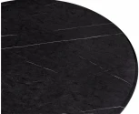 Стол деревянный Woodville Тулип 80х73 мрамор черный / черный 530833