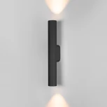 Настенный светильник Langer черный 40123/LED Elektrostandard (220V, круглые, IP44)