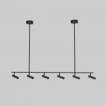 Спот на штанге Eurosvet Barre 20252/6 LED черный (220V, пульт управления)