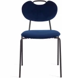 Стул DANTON (mod. 0139223) Tetchair (Темно-синий,Черный).