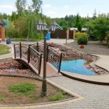 Наземный фонарь Fumagalli Anna E22.156.S30.BYF1R (220V, под старину, IP44)