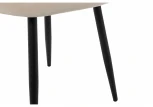 Стул Woodville на металлокаркасе Gabi 1 beige / black 15086