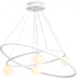 Подвесной светильник Ambrella Comfort FL66326 (регулировка яркости, LED, 220V, пульт управления, на тросе, шарики)