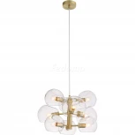 Подвесная люстра ST Luce Calmare SL434.203.09 (220V, на проводе, шарики, молекулы)