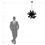 Подвесная люстра Lightstar Turbio 754269 (220V, на тросе)