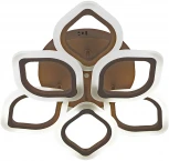 Люстра потолочная светодиодная Ella 10212/6 LED*84W Coffee