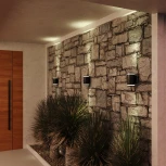 Архитектурная подсветка ST-Luce Tubo SL9009.401.02 черный/белый GU10 2*50W (220V, круглые, IP65)