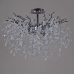 Потолочная люстра на штанге хрустальная Reluce 33029-0.4-600 CH