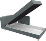 Кушетка Прайм левая Лига Диванов (Рогожка) арт.125322L