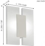 Бра Eglo Metrass 2 96043 (LED, 220V)