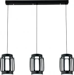 Подвесной светильник с таймером (14027/6P Black) Indigo Capsula V000157L (LED, 220V, пульт управления, на проводе)