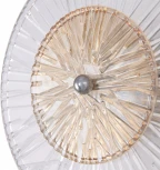 Бра светодиодное Arte Milano AM-1252B 1.1252B.D150.H150.LED Ni (220V, круглые)