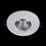 Встраиваемый точечный светильник Maytoni Gyps Classic DL280-1-01-W (220V)