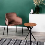 Стол журнальный R-Home Flora R Вишня Локарно