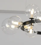 Подвесной светильник Kink Light Иона 09408-15,19 (220V, на тросе, шарики, кольцо)