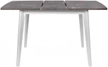 Стол Bradex Home Oslo раскладной 120-160x80x76см, Мрамор Сиена, белый (RF 0585)