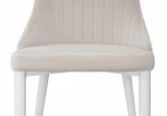 Стул Woodville на металлокаркасе Kora white / beige 15222