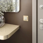 Рамка на 1 пост Elite (айвори, стекло) Werkel W0012443 (a057882)